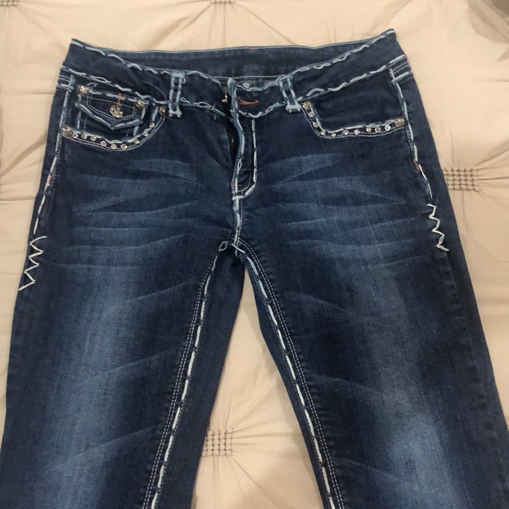 Junior Jeans Miss Chic Fleur DeLis